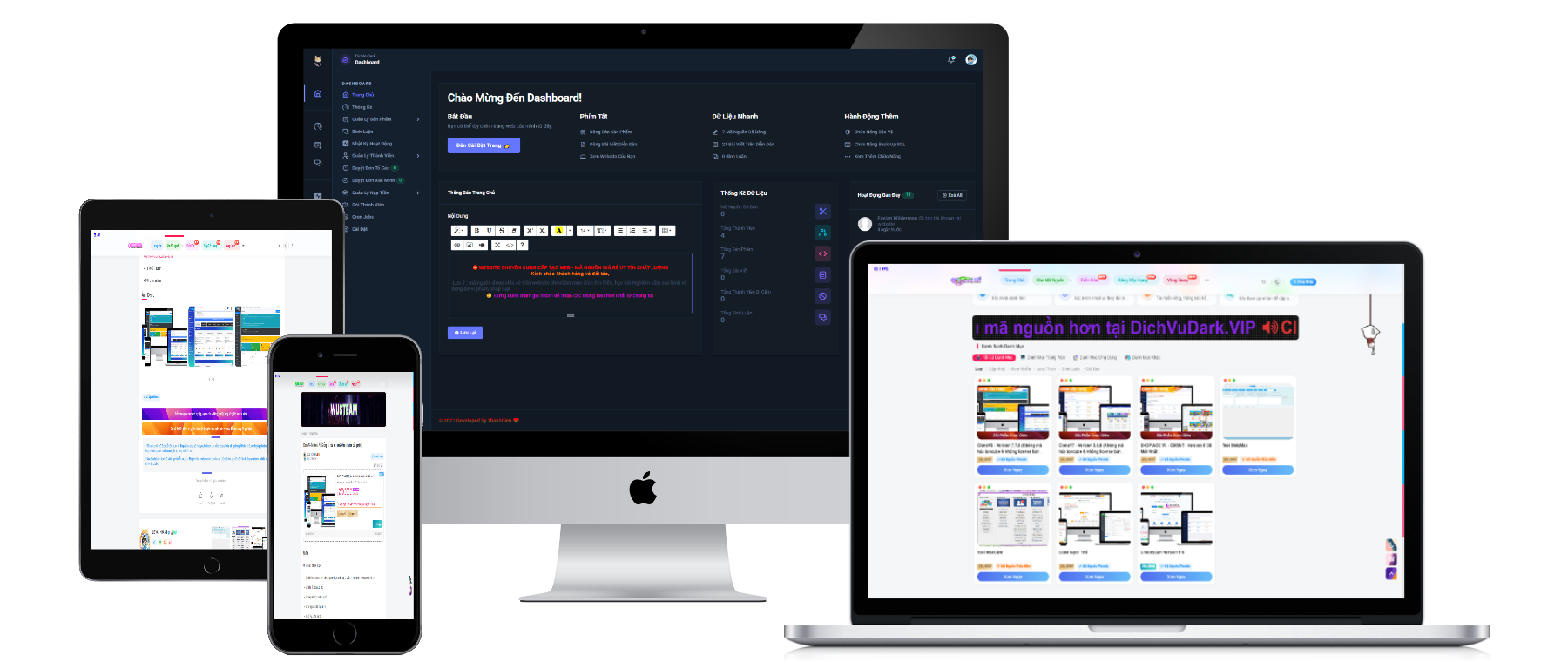 Code bán mã nguồn siêu đẹp